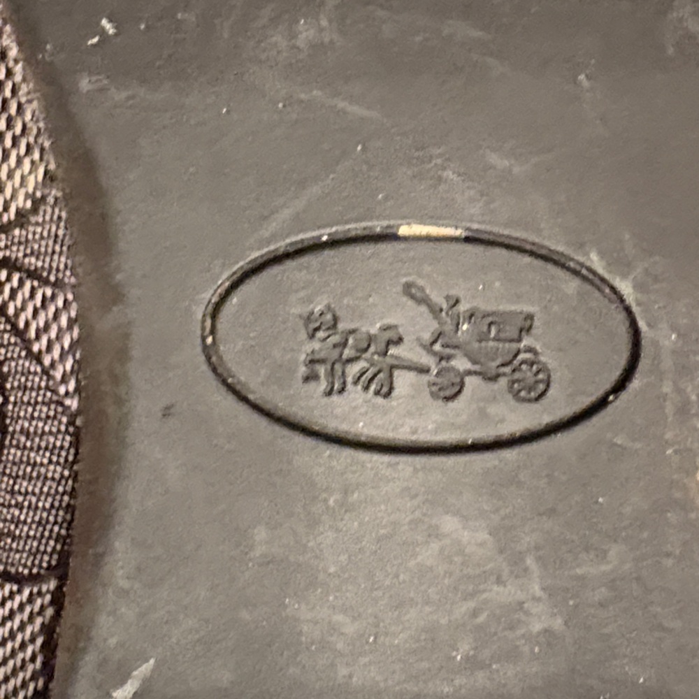 Coach Black Patterned Loafers - image 7